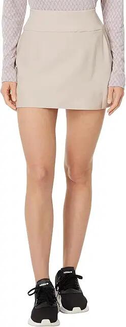 adidas Golf Ultimate365 Solid 14 Inch Golf Skort (Wonder Taupe) Women's Skort Cover