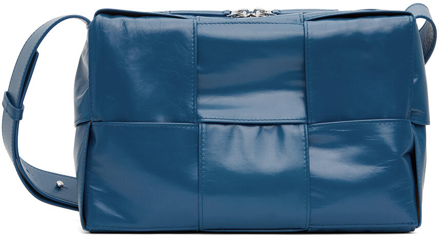 Bottega Veneta Blue Medium Arco Camera Bag Cover