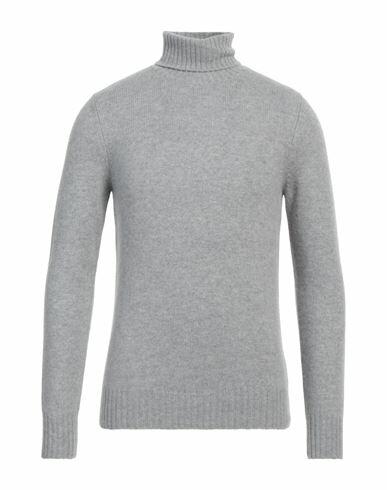 Majestic Filatures Man Turtleneck Light grey Cashmere Cover