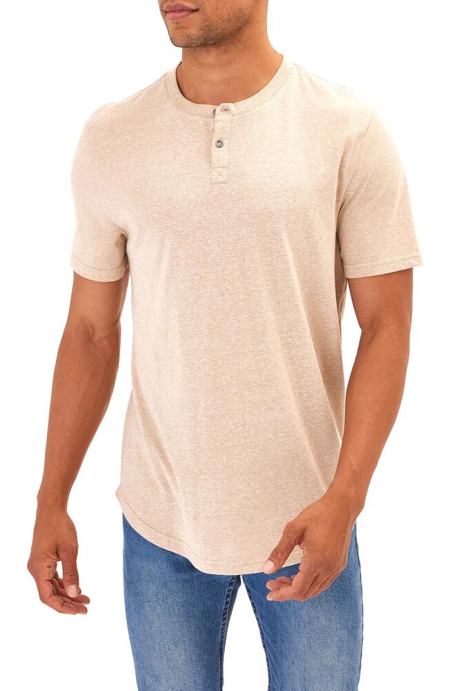 Threads 4 Thought Baseline Slub Henley in Chai Cover