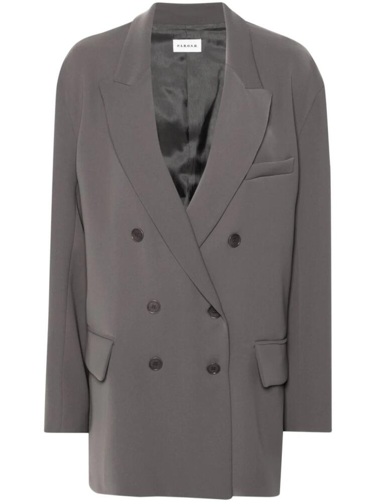 P.A.R.O.S.H. Poker 24 blazer - Grey Cover