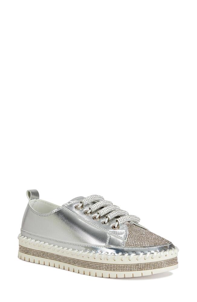 AZALEA WANG Boyant Sneaker in Silver Cover