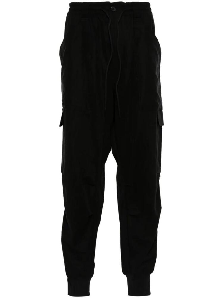 Y-3 twill cargo pants - Black Cover