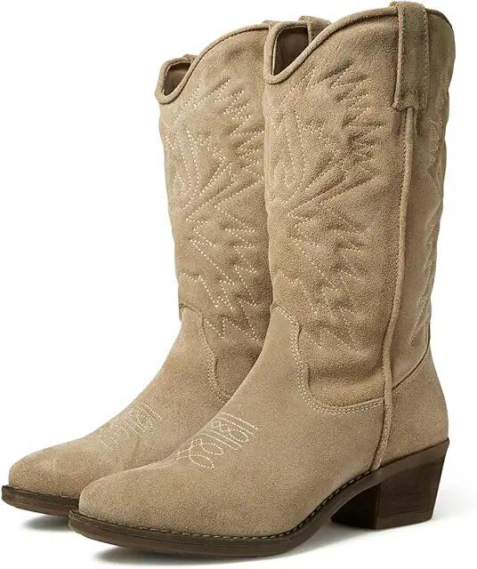 Steve Madden Hayward Western Boot (Sand Suede) Women's Shoes Cover