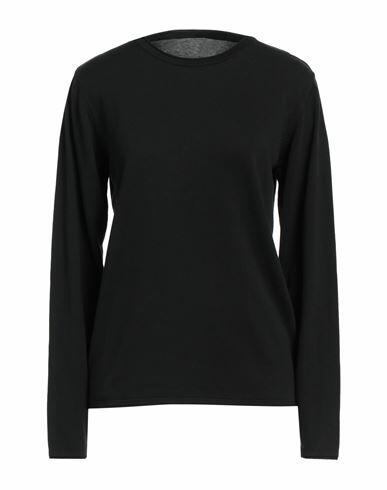 Wool & Co Woman Sweater Black Cotton Cover