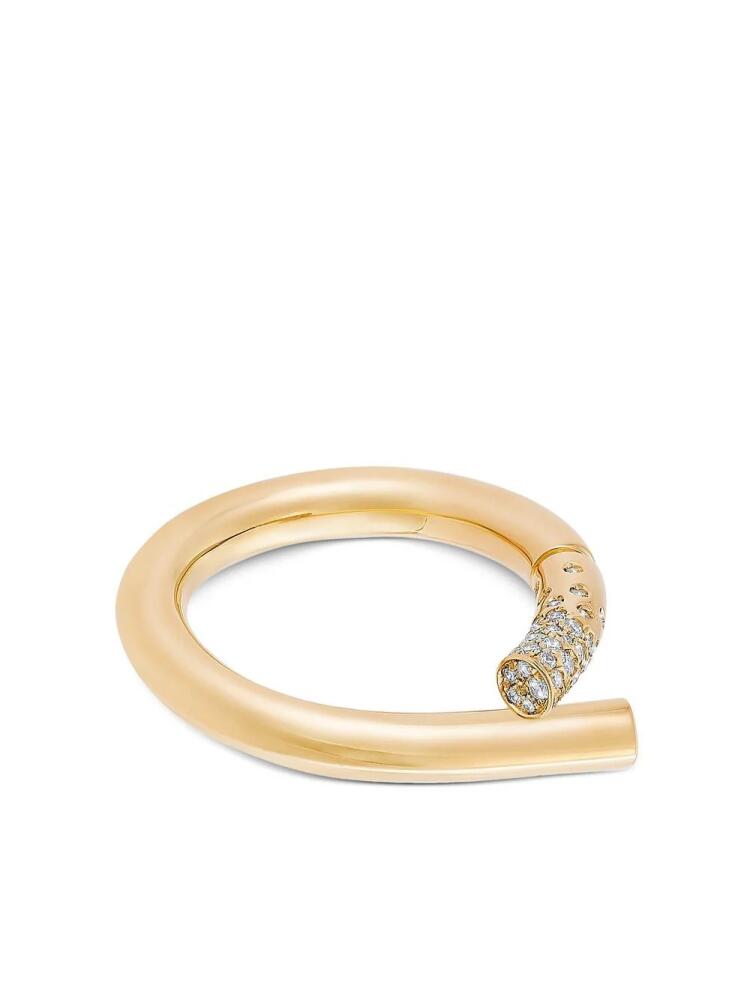 Tabayer 18kt yellow gold Oera diamond ring Cover