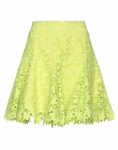 Ermanno Scervino Woman Mini skirt Acid green Polyester Cover