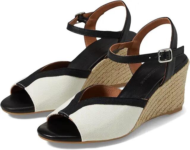 Eric Michael Penelope (Ivory/Black) Women's Sandals Cover