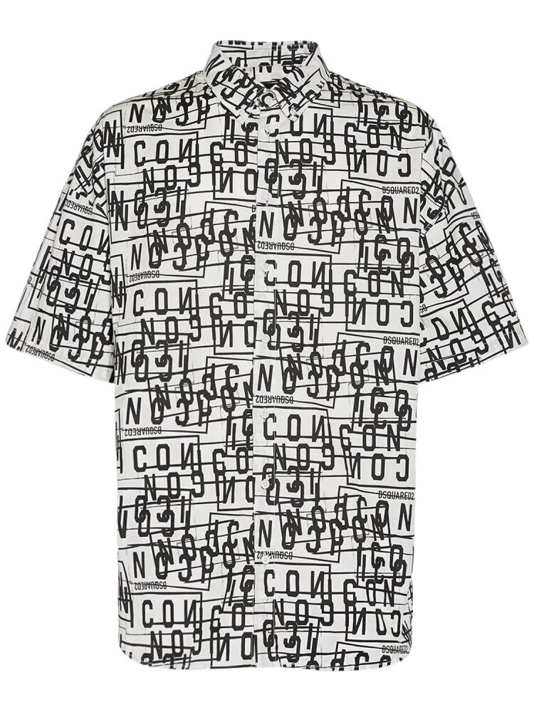 DSQUARED2 Icon Logo Short Sleeve Shirt Cover