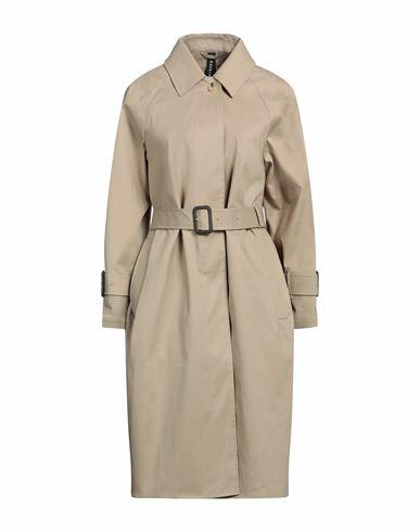 Mackintosh Woman Overcoat & Trench Coat Khaki Cotton, Wool, Silk Cover