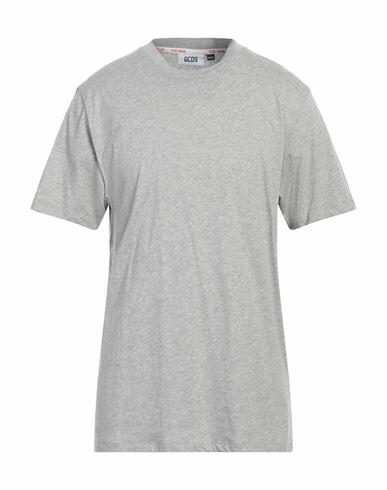 Gcds Man T-shirt Grey Cotton Cover