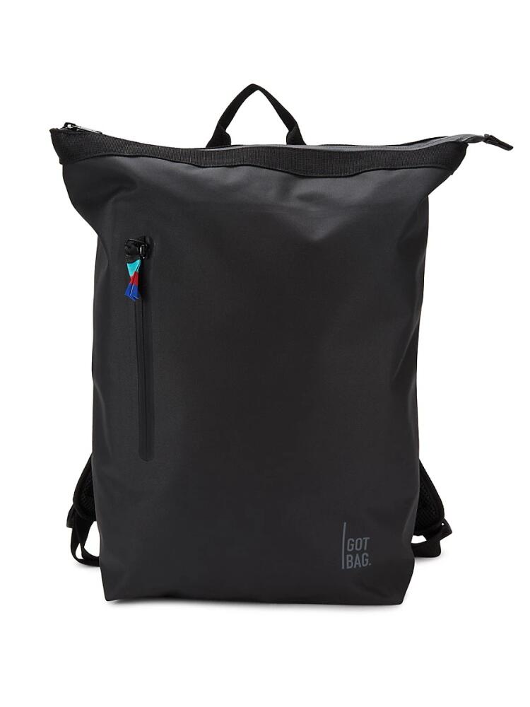 GOT BAG Men's No-Roll Top Backpack - Black Cover