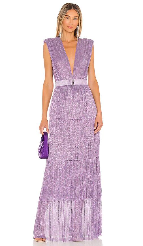 Sabina Musayev Skylar Gown in Lavender Cover