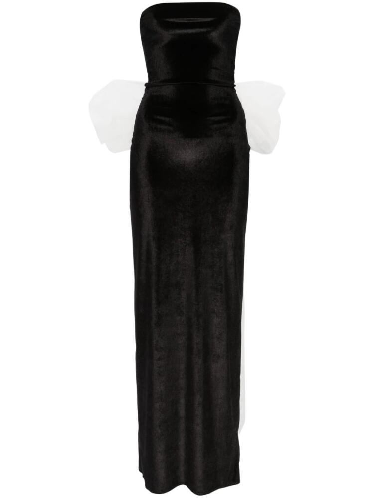 Atu Body Couture oversized-bow strapless gown - Black Cover