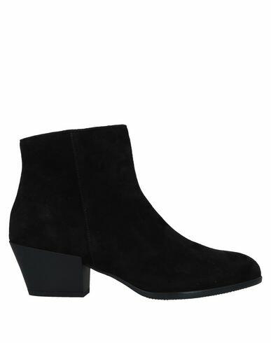 Hogan Woman Ankle boots Black Soft Leather Cover