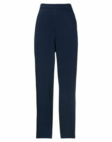 P. a.r. o.s. h. Woman Pants Midnight blue Polyester Cover