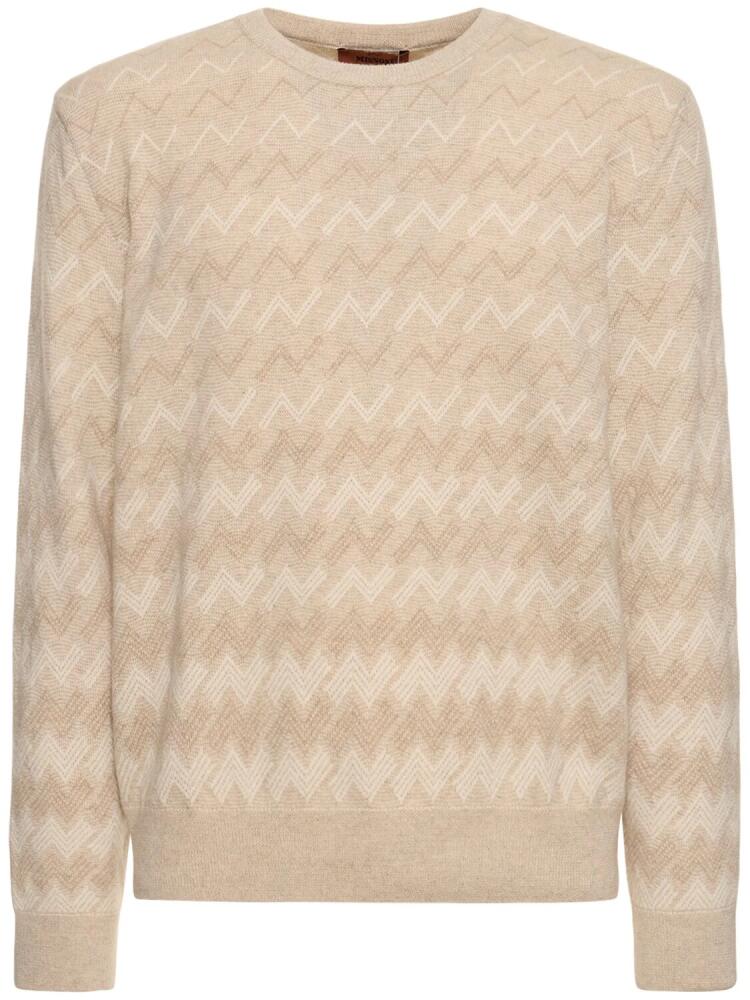 MISSONI Monogram Cashmere Knit Sweater Cover