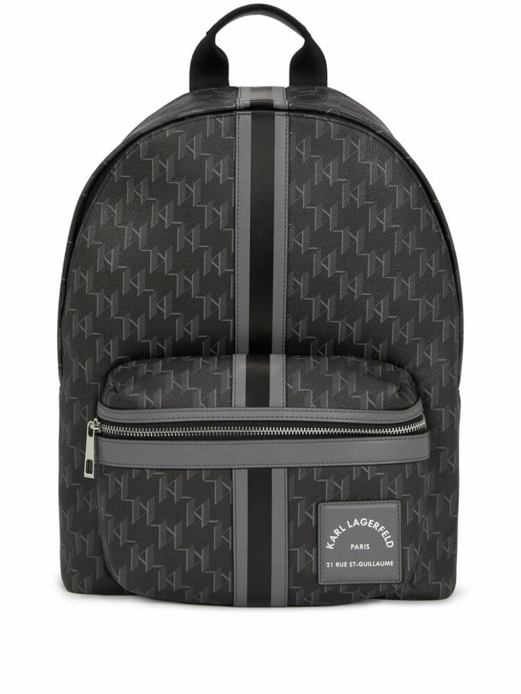 Karl Lagerfeld K/Kanvas backpack - Black Cover