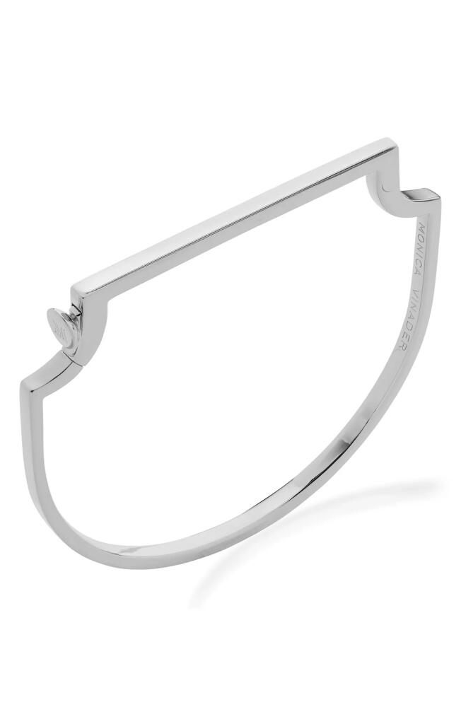 Monica Vinader Signature Skinny Bangle in Silver Cover