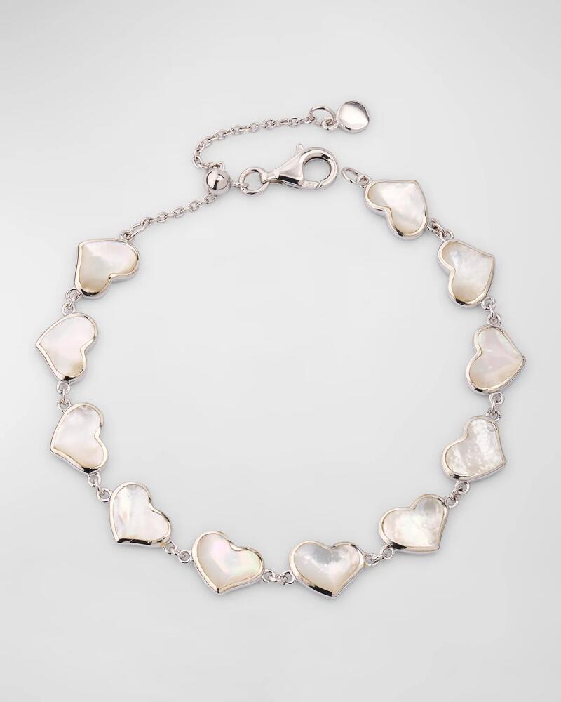 Jan Leslie All Around Heart Mother-Of-Pearl Bracelet Cover