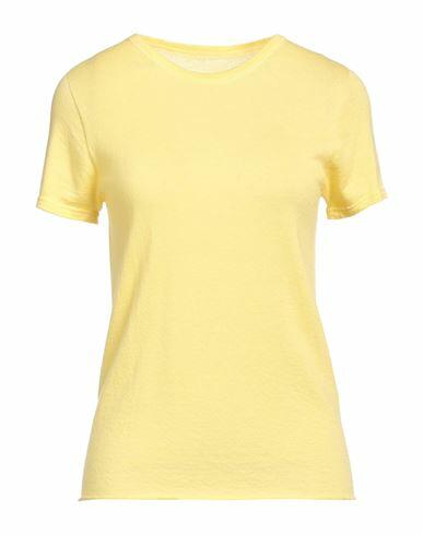 Majestic Filatures Woman Sweater Yellow Cashmere Cover