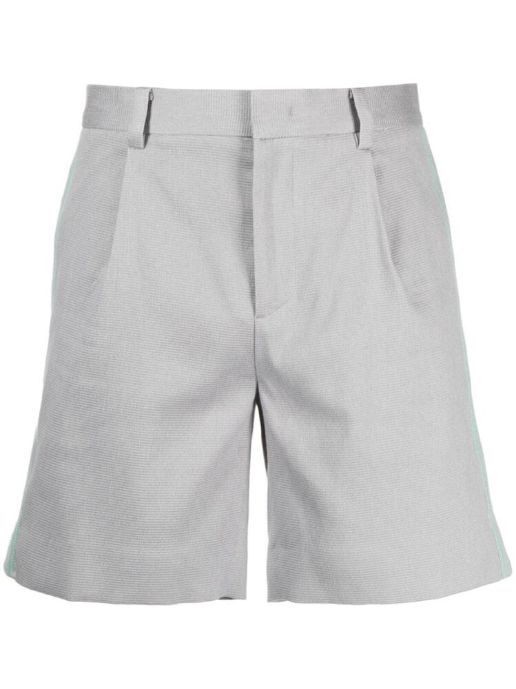 System side-stripe shorts - Grey Cover