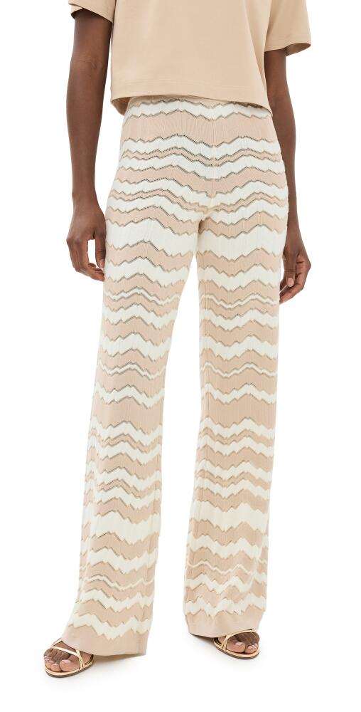 Missoni Knit Trousers Creamy Tones Cover