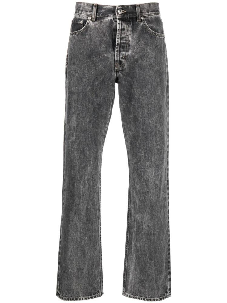 Séfr mid-rise straight-leg jeans - Grey Cover