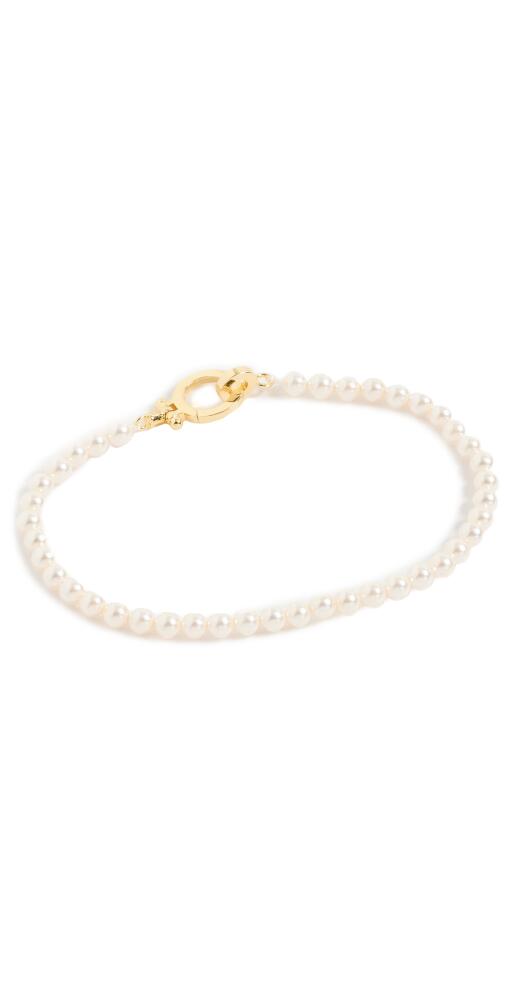 Gorjana Parker Pearl Bracelet Gold Cover