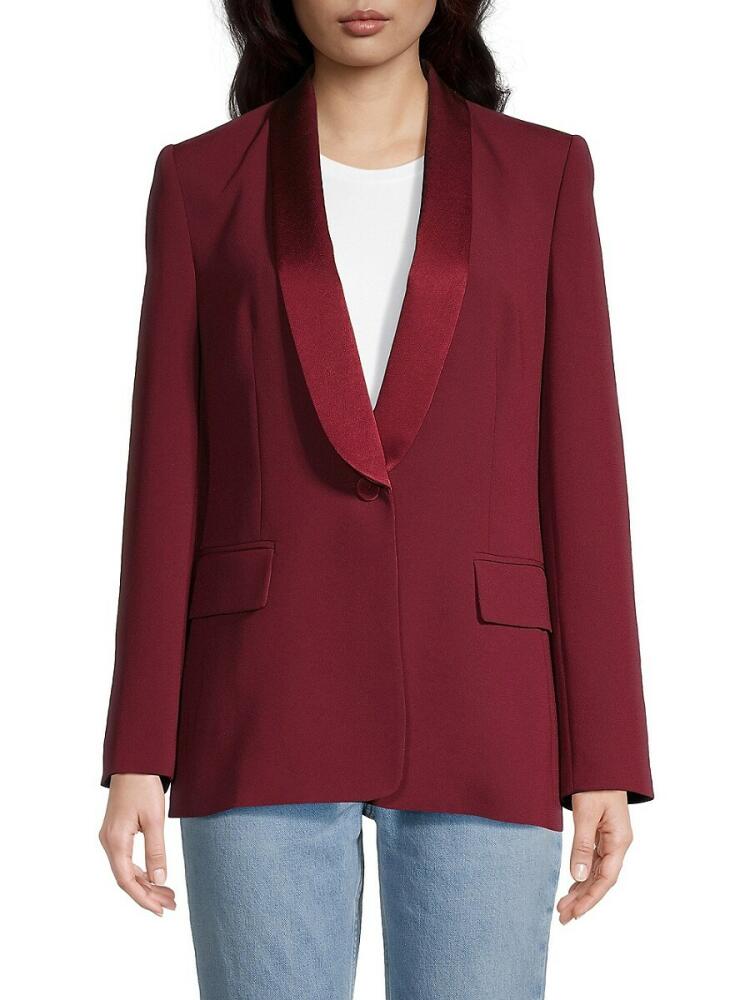 Kobi Halperin Women's Reed Single-Breasted Blazer - Burgundy Cover