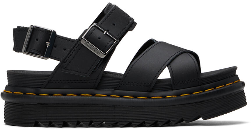 Dr. Martens Black Voss II Sandals Cover