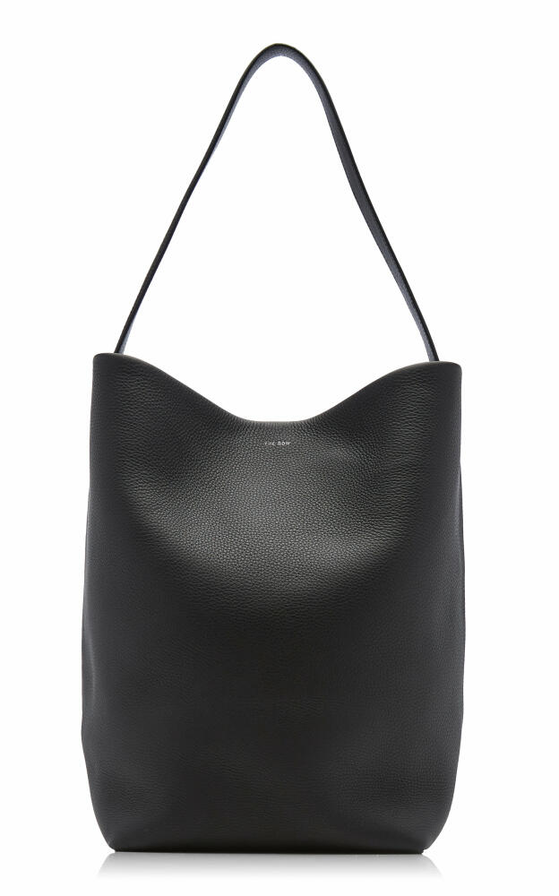 The Row - Large Park N/S Leather Tote Bag - Black Cover