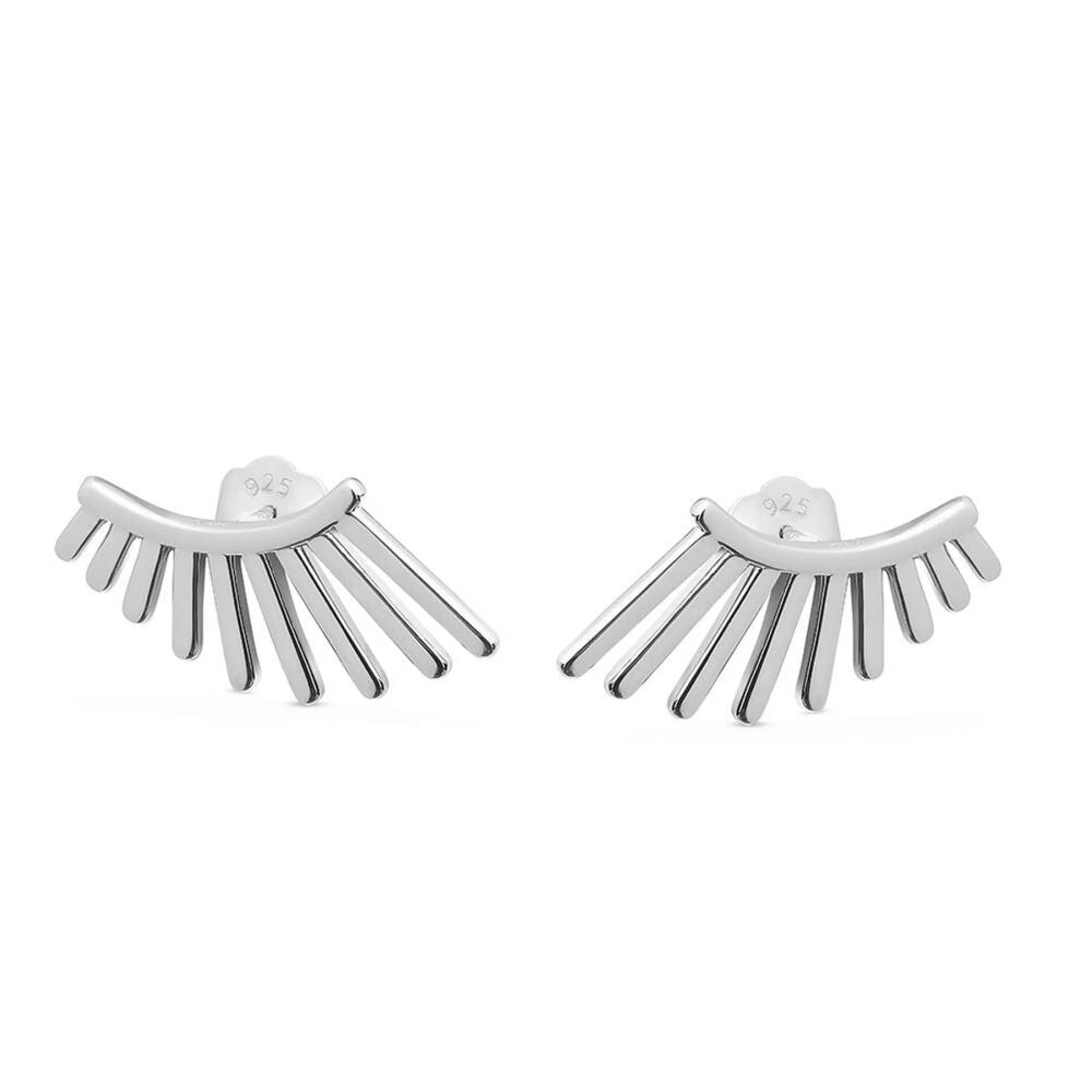 Lucy Quartermaine Temple Studs in Sterling Silver Cover