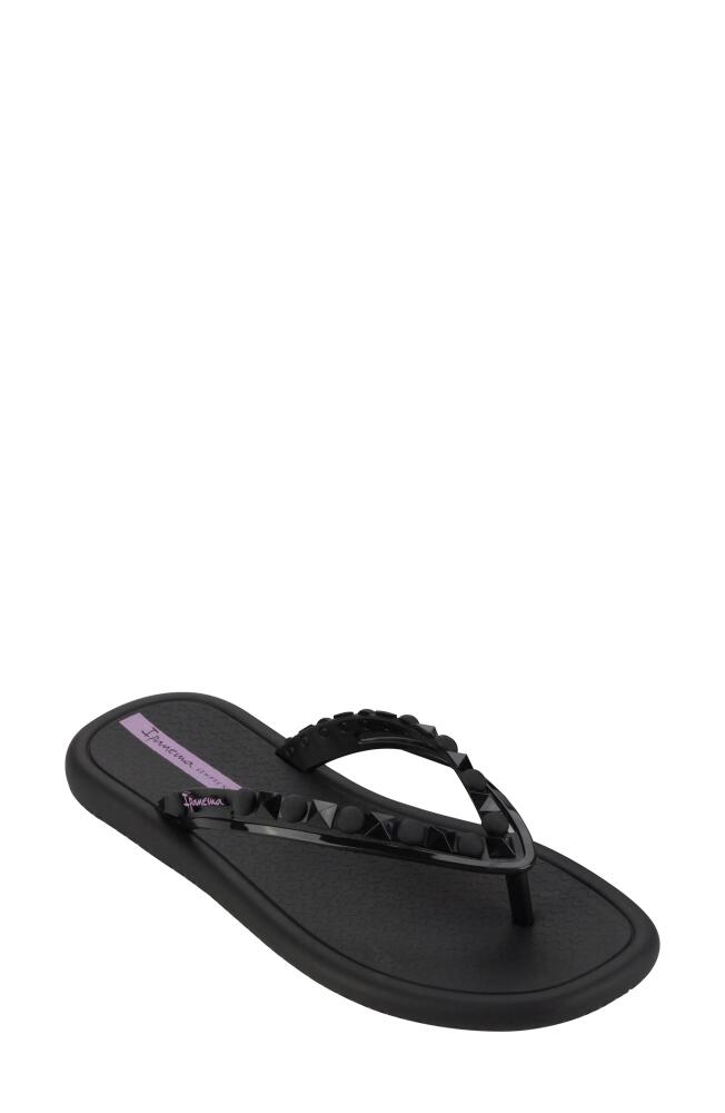 Ipanema Meu Sol Flip Flop in Black Cover