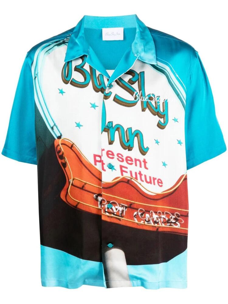 BLUE SKY INN graphic-print short-sleeve shirt Cover