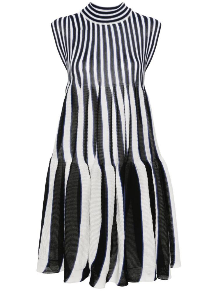 CFCL Cascades striped mini dress - Blue Cover