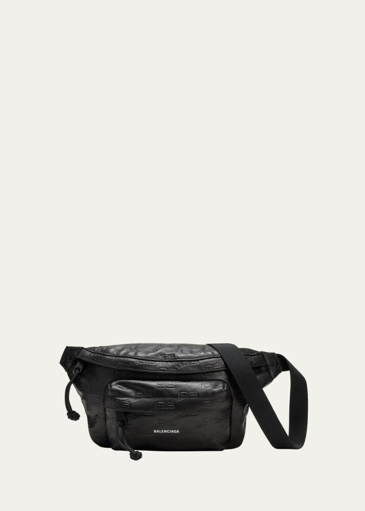 Balenciaga Men's BB Leather Belt Bag Cover