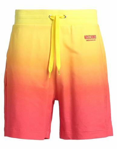 Moschino Man Sleepwear Orange Cotton, Elastane Cover