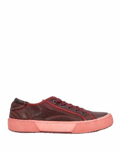 Pantofola D'oro Woman Sneakers Burgundy Soft Leather Cover