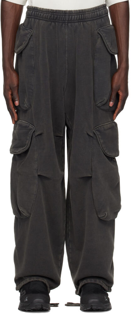 Entire Studios Black Heavy Gocar Cargo Pants Cover