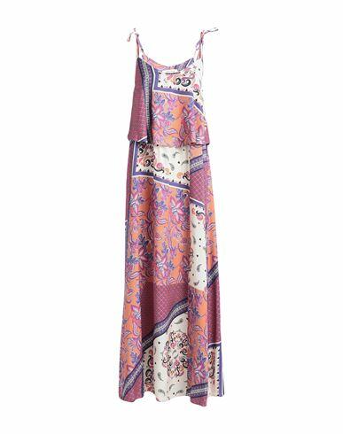 Emma & Gaia Woman Maxi dress Purple Viscose Cover