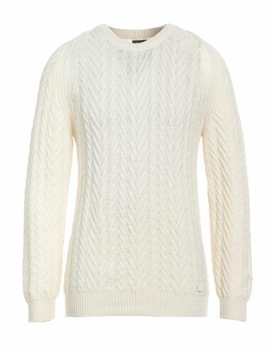 Dunhill Man Sweater Ivory Cashmere Cover