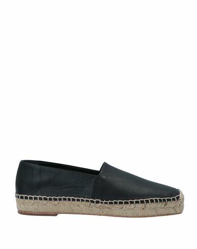 Equitare Woman Espadrilles Black Soft Leather Cover