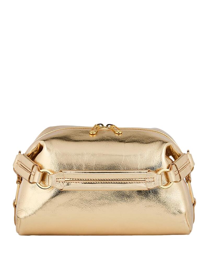 Sandro Gold Leather Shoulder Bag Cover