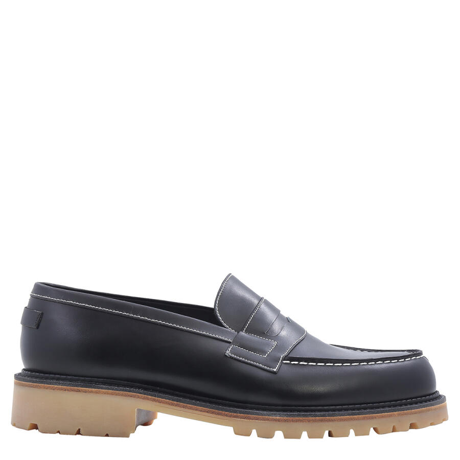 J.M. Weston Mens Noir 180 Wanderer Loafers Cover