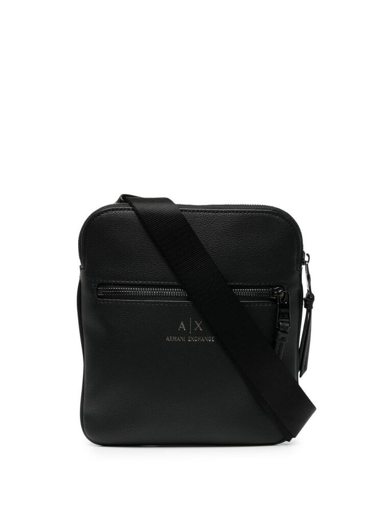 Armani Exchange ax man messenger bag - Black Cover