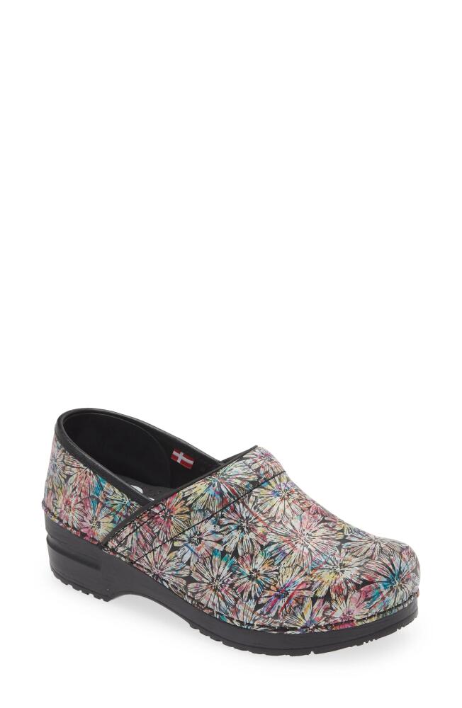 Sanita Rumney Floral Clog in Blue Multi Cover