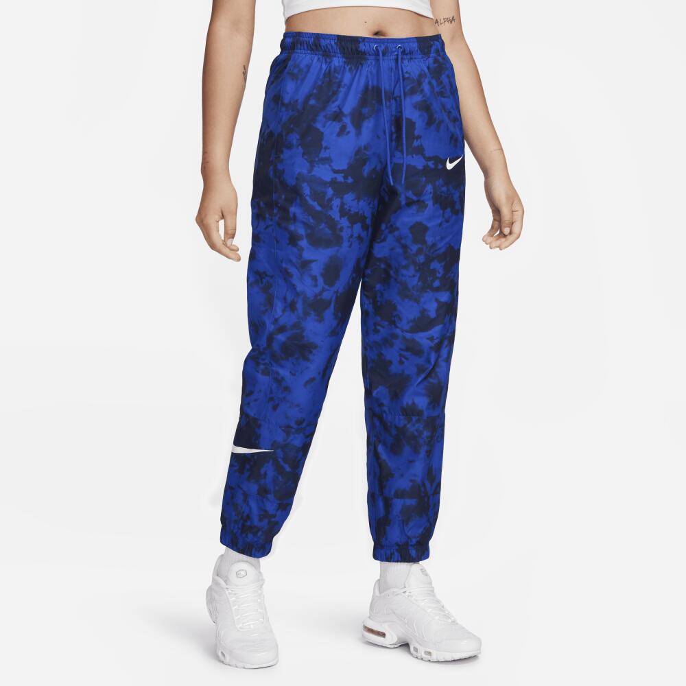 Nike Women's U.S. Essential Graphic Jogger Pants in Blue Cover