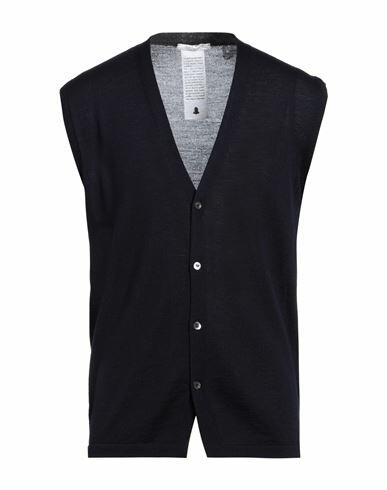 Bellwood Man Cardigan Midnight blue Merino Wool Cover