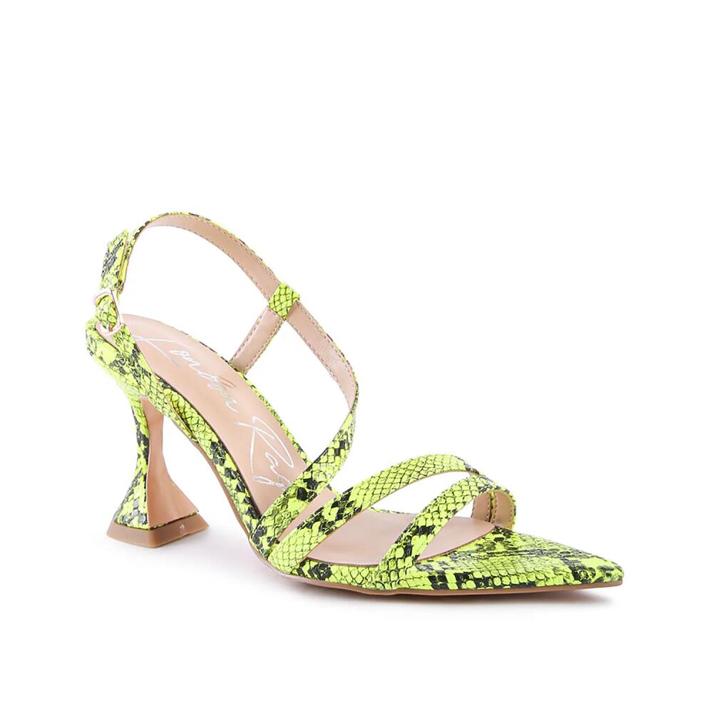 London Rag Cherry Tart Sandal | Women's | Neon Yellow Cover